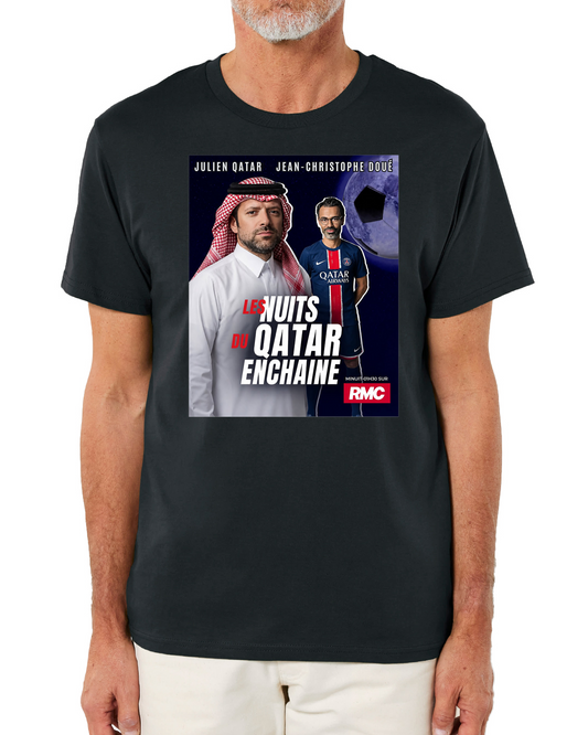 T-shirt les nuits du Qatar enchaîné