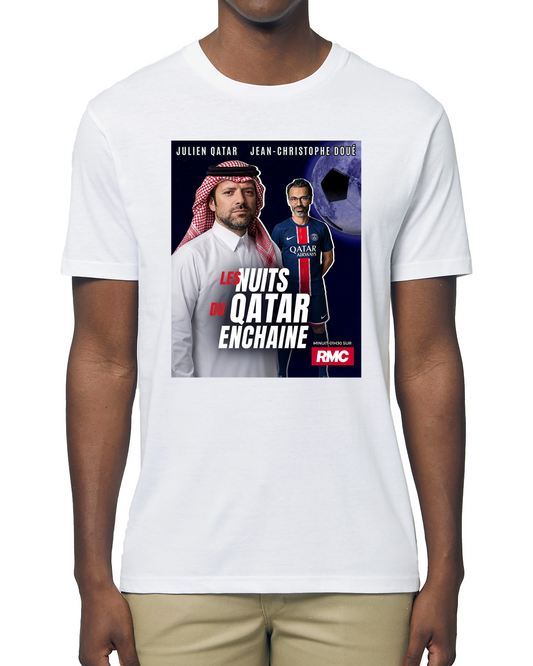 T-shirt les nuits du Qatar enchaîné