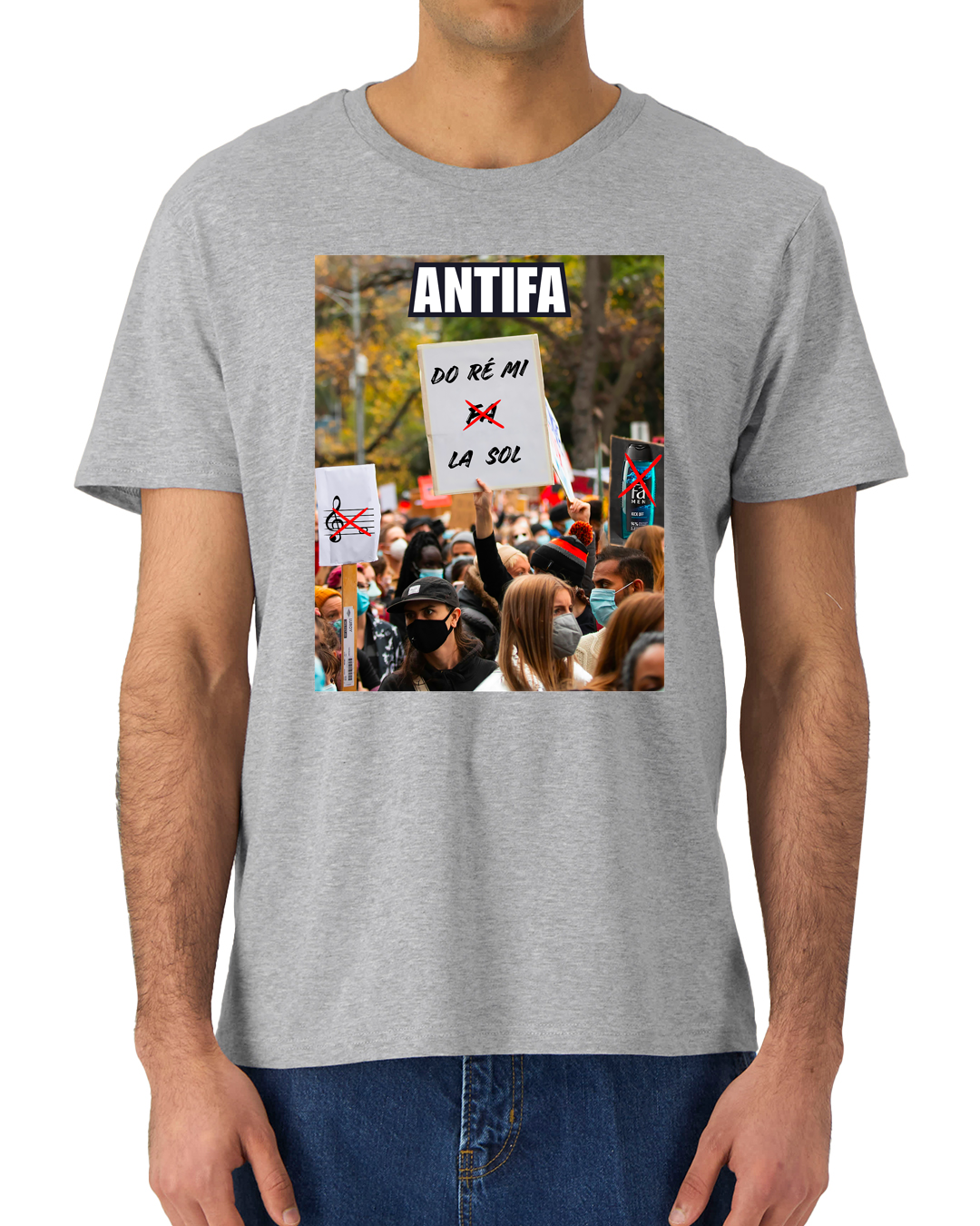 T-shirt Antifa | Parodisiaque