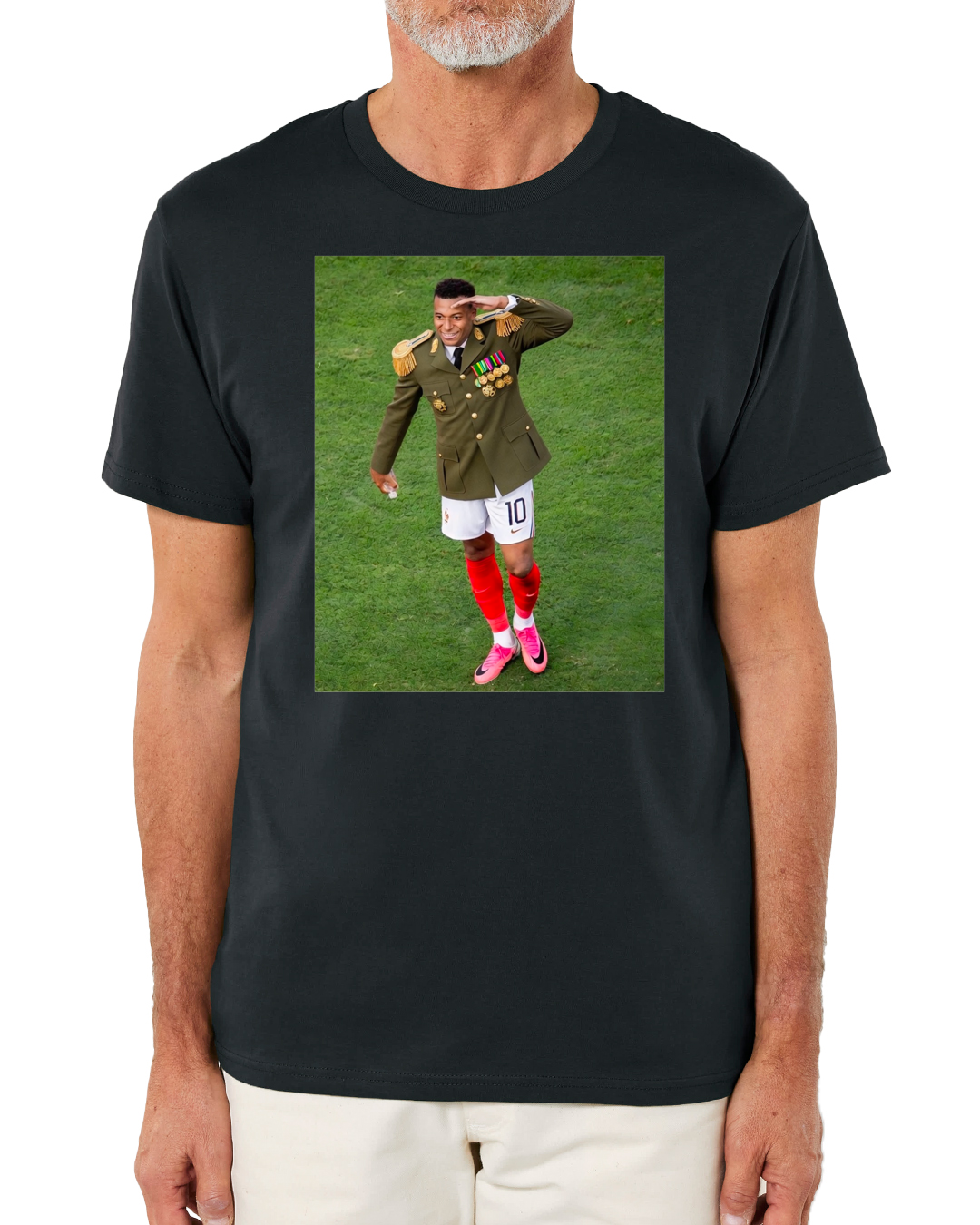 T-shirt Team Leader M'Bappé | Parodisiaque