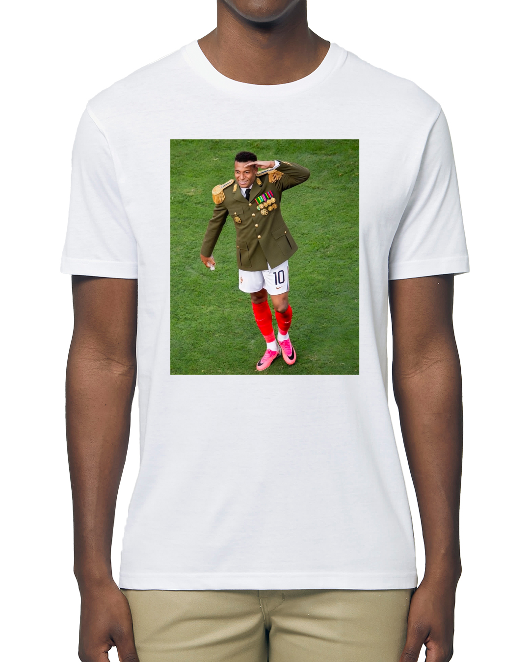 T-shirt Team Leader M'Bappé | Parodisiaque