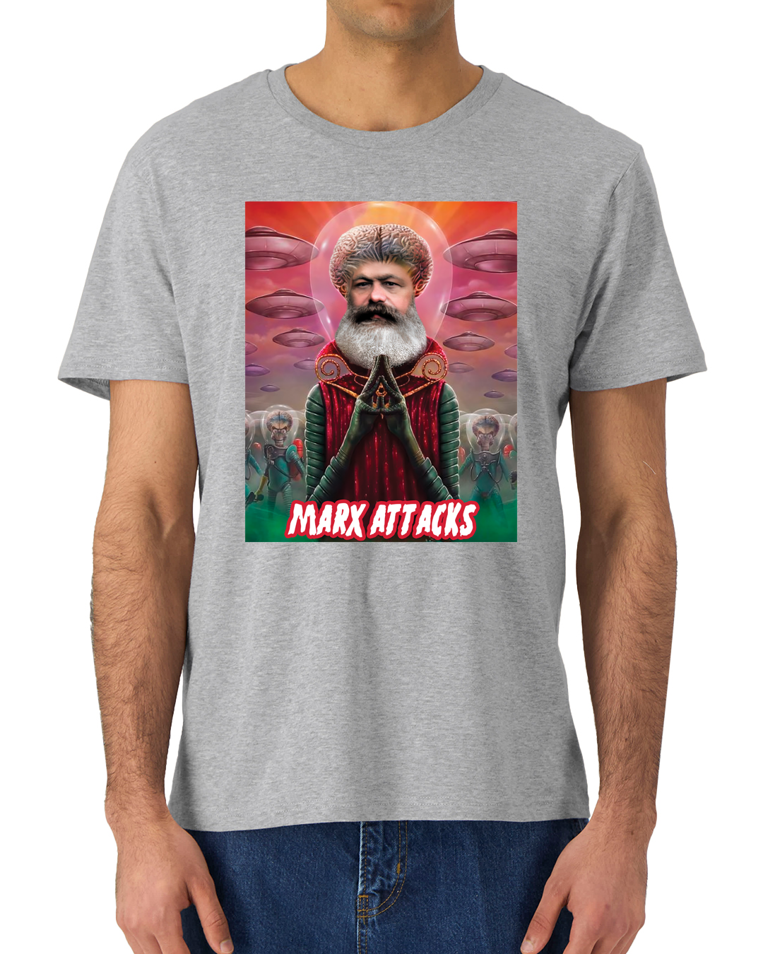 T-shirt Marx Attacks