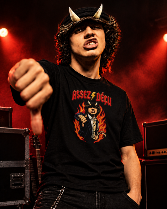 T-shirt Assez Déçu | Parodisiaque