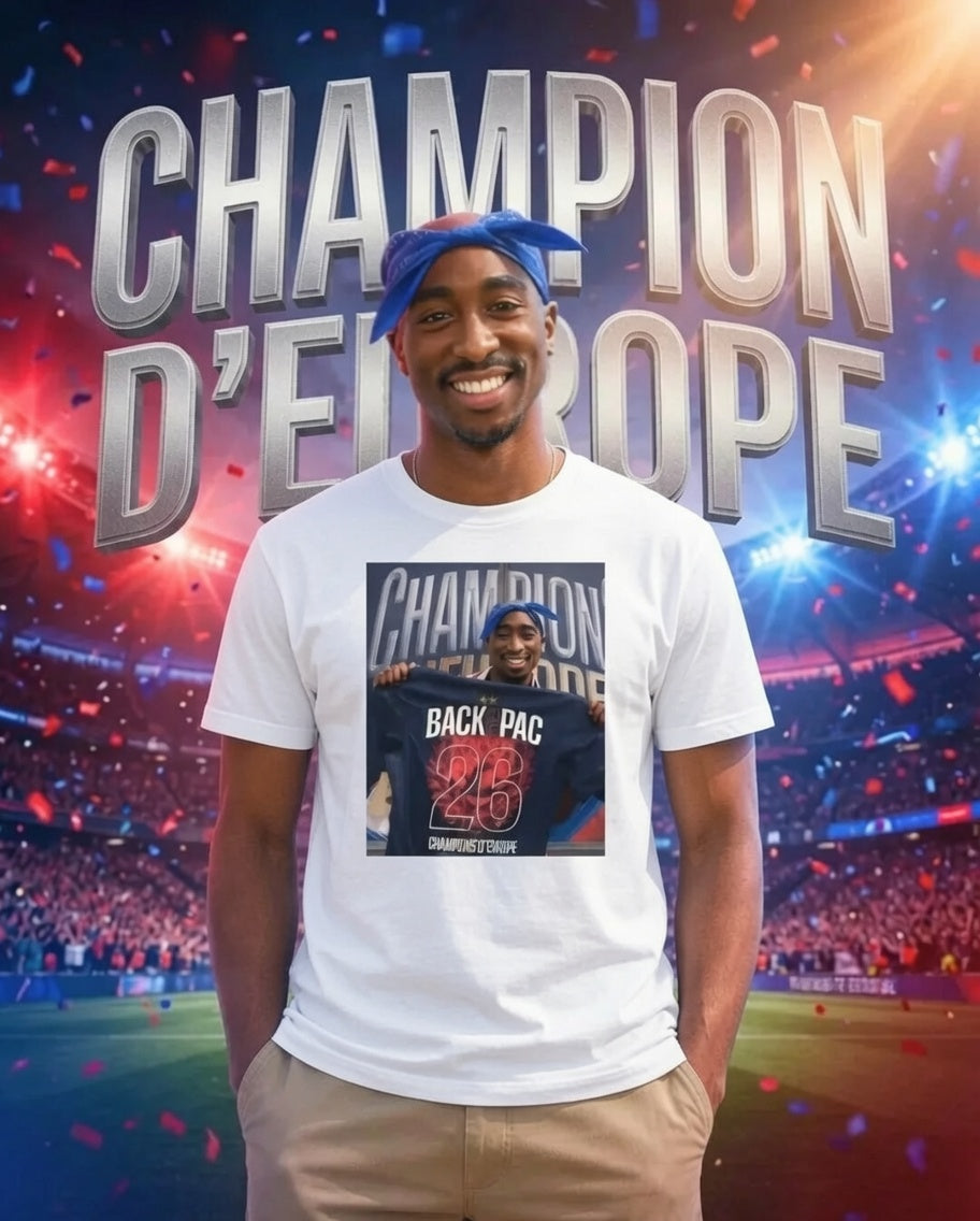 T-shirt Back2Pac | Parodisiaque