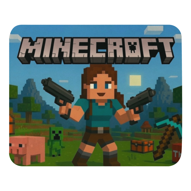 Tapis de souris Minecroft | Parodisiaque
