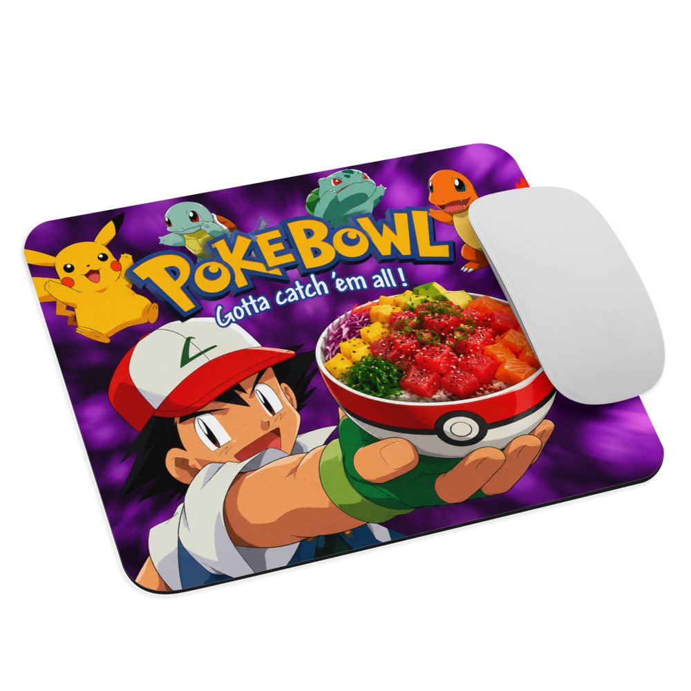 Tapis de souris Pokebowl | Parodisiaque