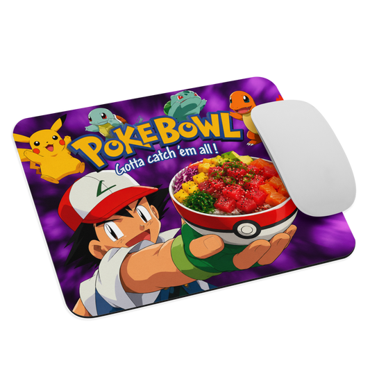 Tapis de souris Pokebowl | Parodisiaque