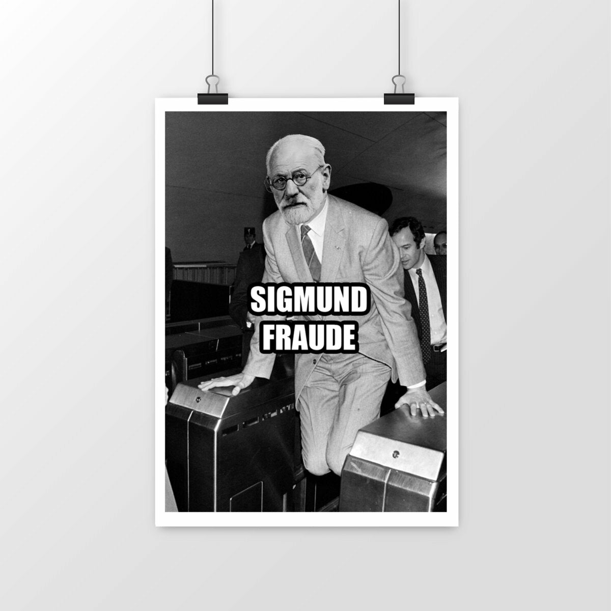 Poster Sigmund Fraude | Parodisiaque - portrait