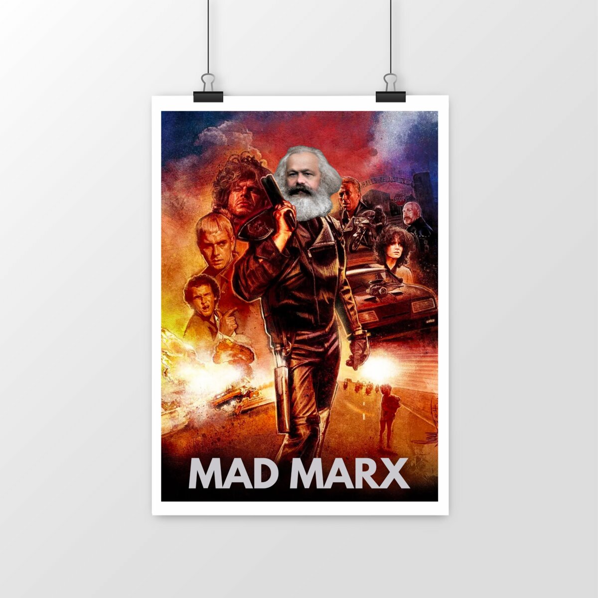 Poster Mad Marx | Parodisiaque - portrait